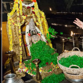 Panchamrutha Abhisheka & Tulasi Archane to Lord Krishna